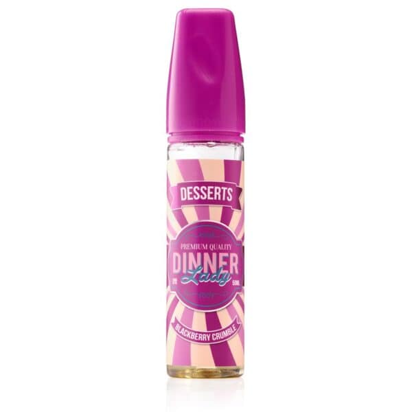 Blackberry Crumble Shortfill E-Liquid by Dinner Lady 50ml