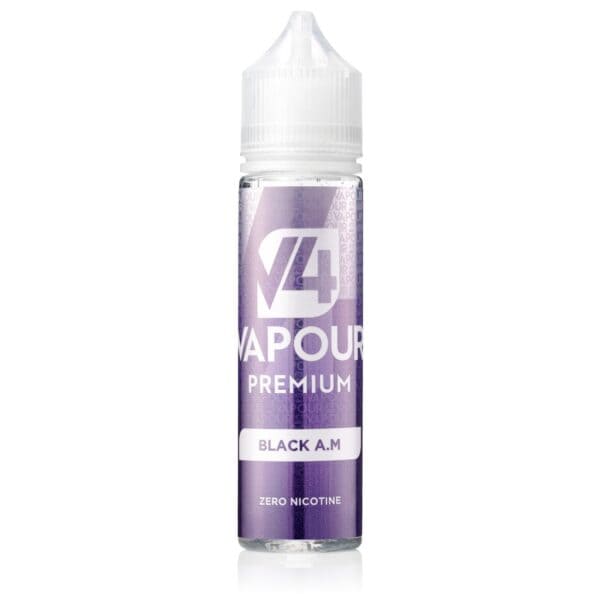 Black A.M Shortfill E-Liquid by V4 Vapour 50ml