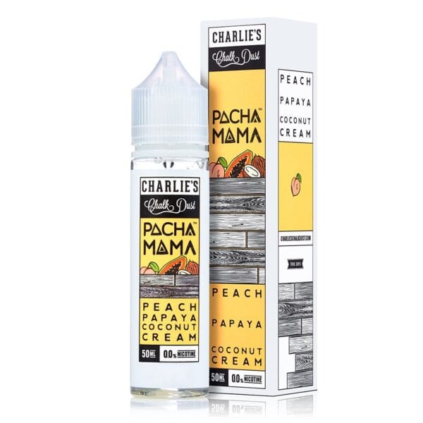 Peach, Papaya and Coconut Cream E-Liquid by Pacha Mama 50ml