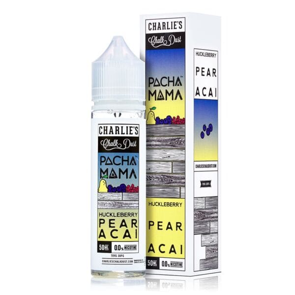 Huckleberry, Pear and Acai E-Liquid by Pacha Mama 50ml