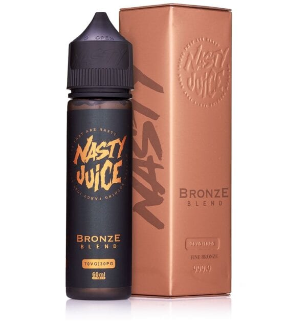 Bronze Blend Tobacco Shortfill E-Liquid by Nasty Juice 50ml - 1