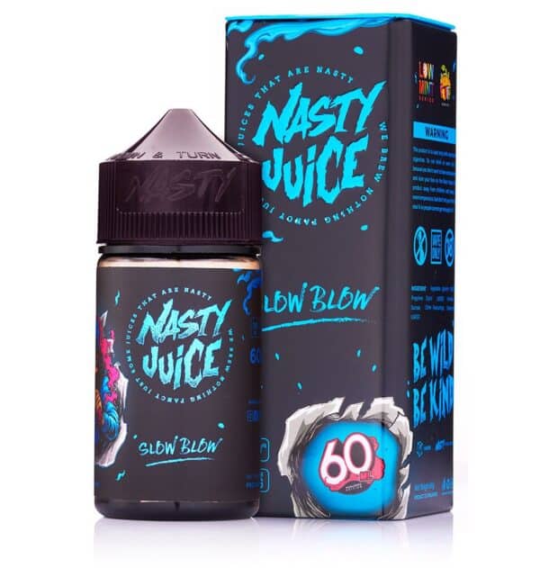 Slow Blow Shortfill E-Liquid by Nasty Juice 50ml - 1