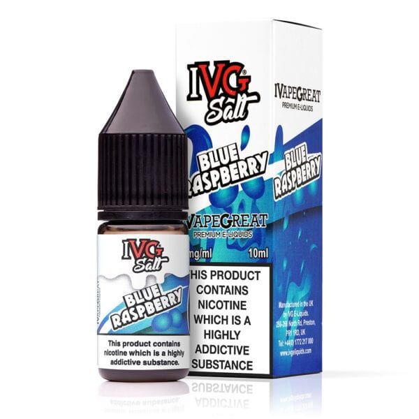 Blue Raspberry Nic Salt E-Liquid by IVG