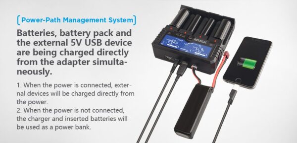 Xtar Dragon VP4 Plus Battery Charger (4-Bay) Xtar Dragon VP4 Plus Battery Charger (4-Bay)