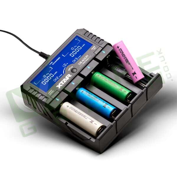 Xtar Dragon VP4 Plus Battery Charger (4-Bay) Xtar Dragon VP4 Plus Battery Charger (4-Bay)