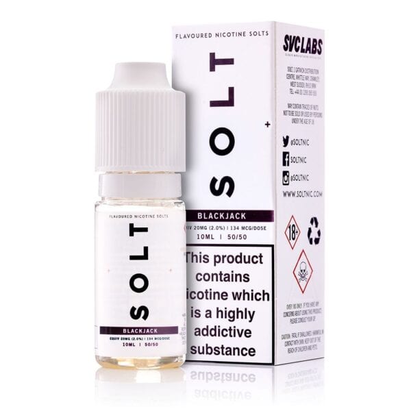 Blackjack Nic Salt eLiquid by Solt