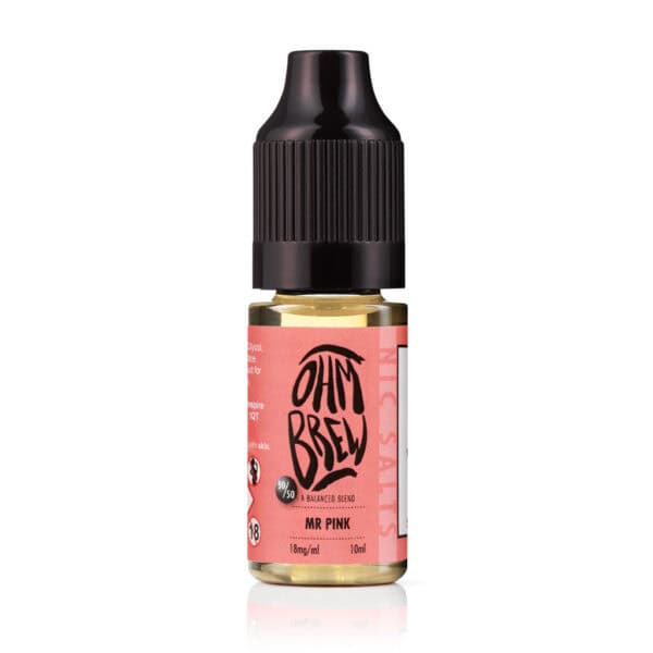 Mr Pink Nic Salt E-Liquid by Ohm Brew