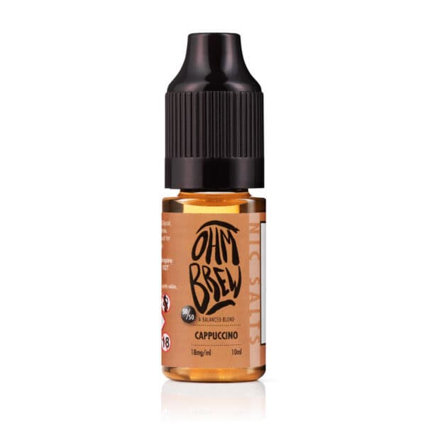 Cappuccino Nic Salt E-Liquid by Ohm Brew