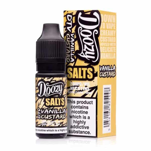Vanilla Custard eLiquid Doozy Salts