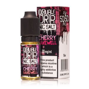 Cherry Bakewell eLiquid by Double Drip Nic Salt