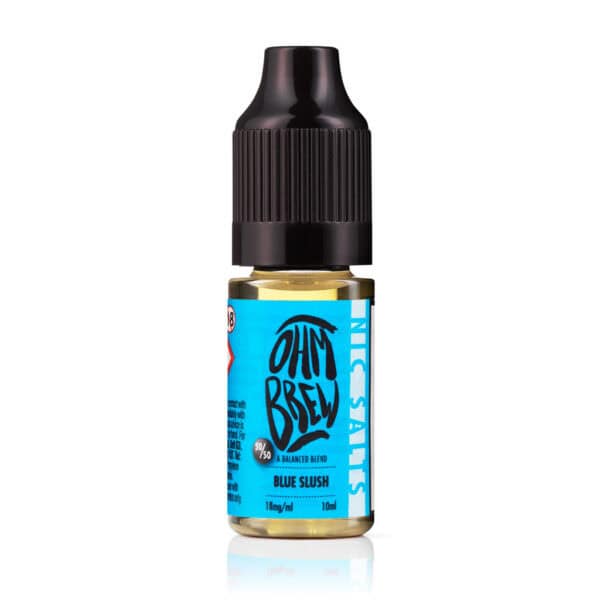Blue Slush Nic Salt E-Liquid by Ohm Brew