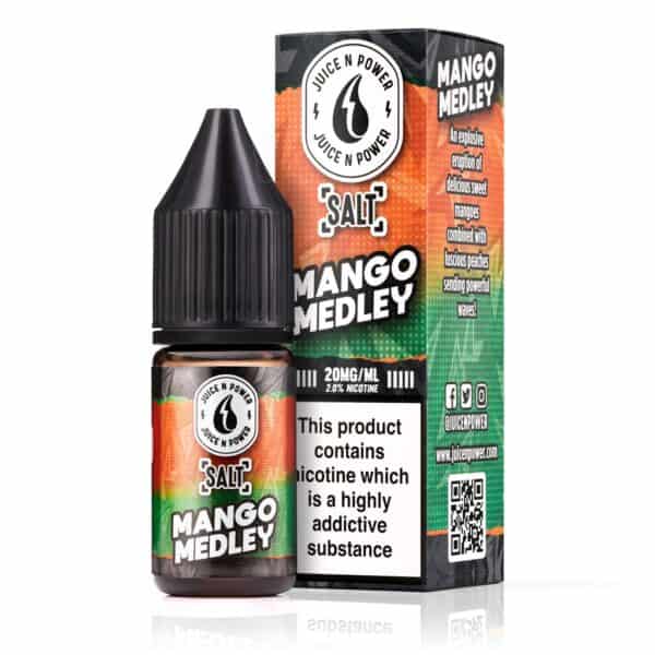 Mango Medley Nic Salt E-Liquid by Juice N power