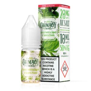 Sweetwater Grape and White Peach Nic Salt E-Liquid by Ohm Boy Volume II