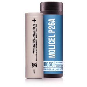 Molicel P26A 18650 2600mAh (25A) Vape Battery