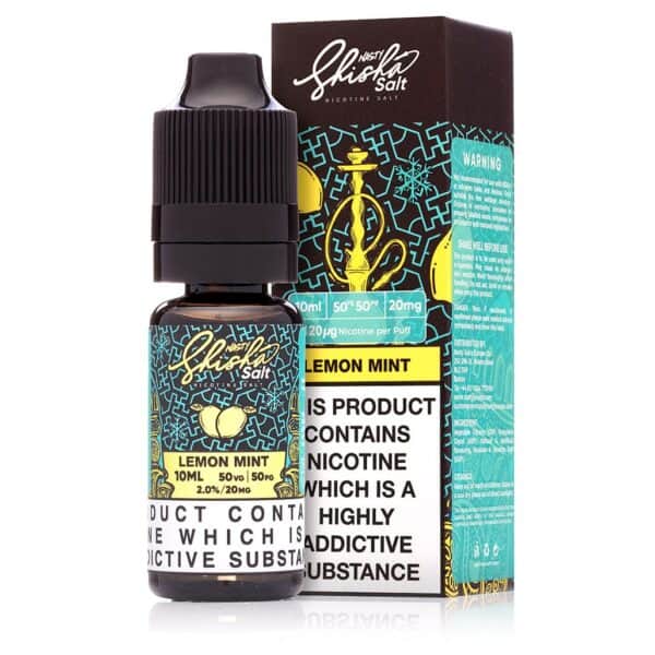 Lemon Mint eLiquid by Nasty Shisha Salt