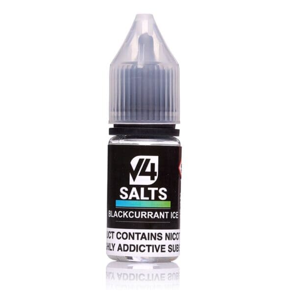 Blackcurrant Ice E-Liquid by V4 Salts Blackcurrant Ice E-Liquid by V4 Salts