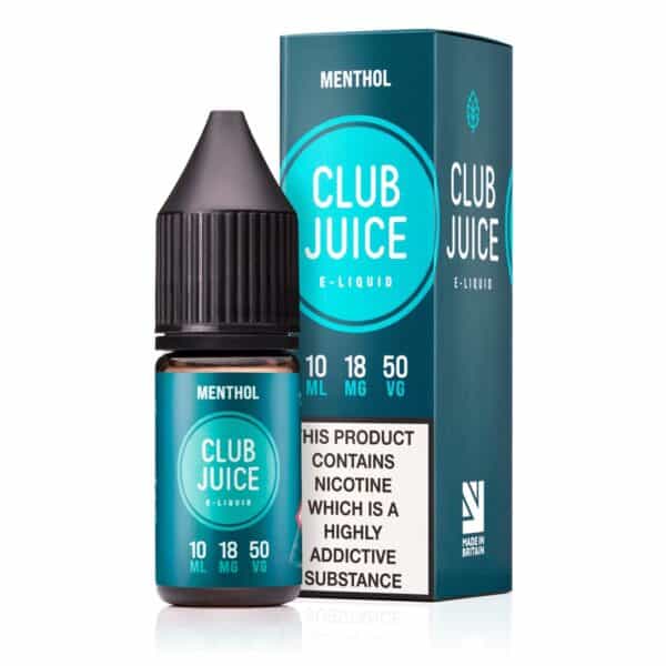 Menthol 50/50 E-Liquid by Club Juice