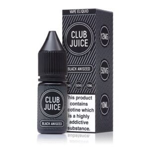 Black Aniseed E-Liquid by Club Juice 50/50