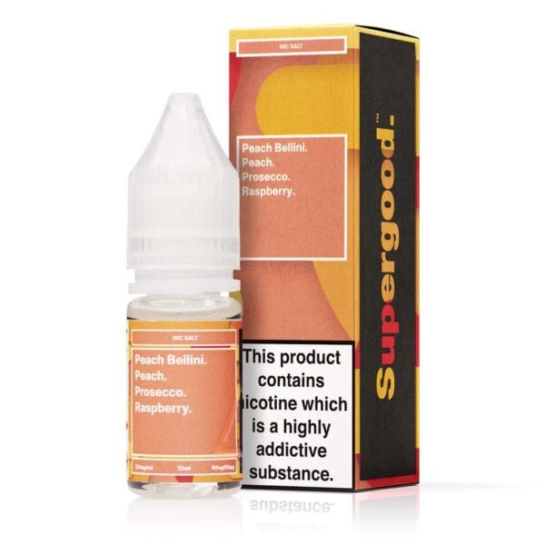 Peach Bellini E-Liquid by Supergood Nic Salt