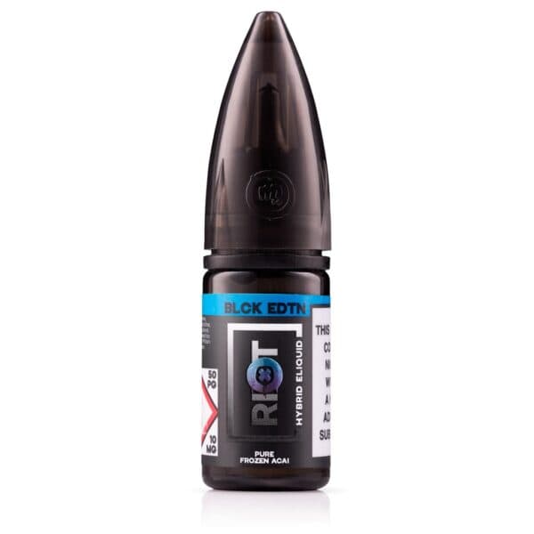 Pure Frozen Acai Hybrid Nic Salt E-Liquid by Riot Squad Black Edition Pure Frozen Acai Hybrid Nic Salt E-Liquid by Riot Squad Black Edition