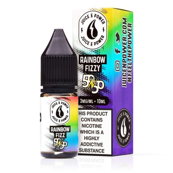 Rainbow Fizzy E-Liquid Juice N Power 50/50 - 1