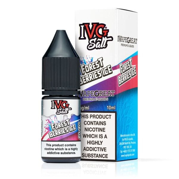 Forest Berries Ice Nic Salt E-Liquid by IVG