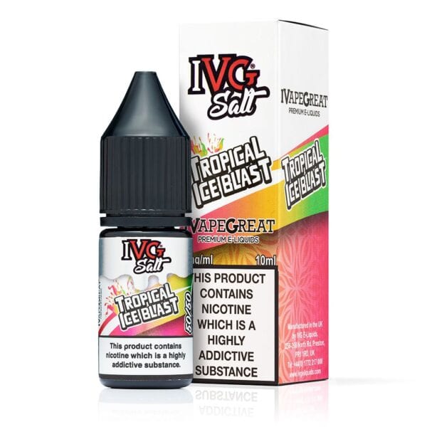 Tropical Ice Blast Nic Salt E-Liquid by IVG