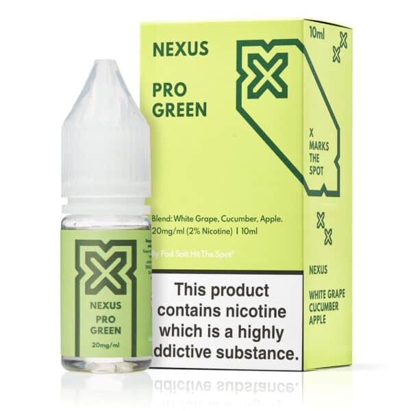 White Grape Cucumber Apple Nic Salt E-Liquid by Nexus Pod Salt White Grape Cucumber Apple Nic Salt E-Liquid by Nexus Pod Salt