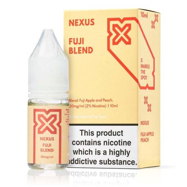 Fuji Apple Peach Nic Salt E-Liquid by Nexus Pod Salt Fuji Apple Peach Nic Salt E-Liquid by Nexus Pod Salt