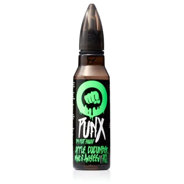 Apple, Cucumber, Mint, Aniseed Shortfill E-Liquid by Riot Squad Punx 50ml