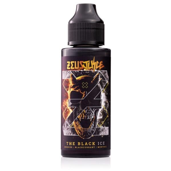 The Black Ice Shortfill E-liquid by Zeus Juice 100ml