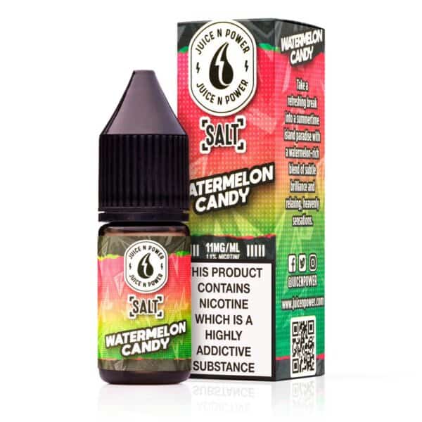 Watermelon Candy Gummies Nic Salt E-Liquid by Juice N power