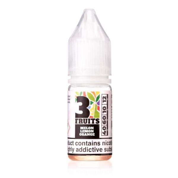 Melon, Lemon, Orange E-Liquid by 3 Fruits 60/40