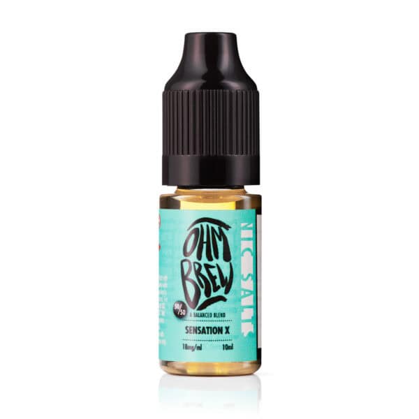 Sensation X Nic Salt E-Liquid by Ohm Brew