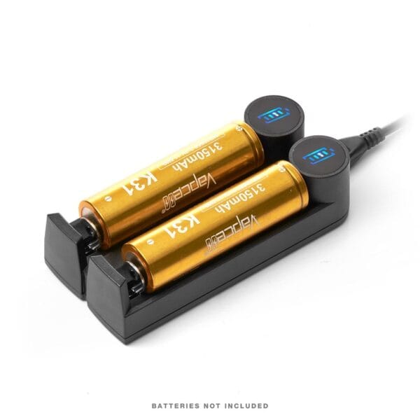 Efest Slim K2 Vape Battery Charger (2-Bay) Efest Slim K2 Vape Battery Charger (2-Bay)