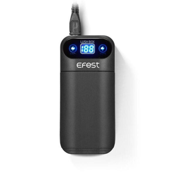 Efest Lush Box Dual 18650 Vape Battery Charger & Power Bank (2-Bay)
