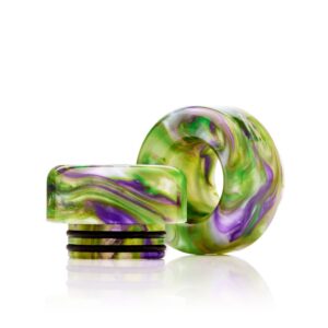 810 Resin Multicoloured Drip Tip For Sub-Ohm Tank - Green
