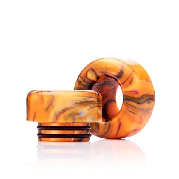 810 Resin Multicoloured Drip Tip For Sub-Ohm Tank - Orange 810 Resin Multicoloured Drip Tip For Sub-Ohm Tank - Orange
