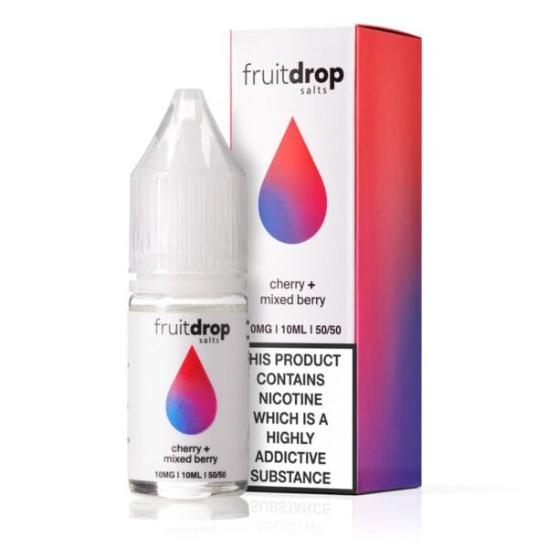 Cherry Mixed Berry Nic Salt E-Liquid by Fruit Drop