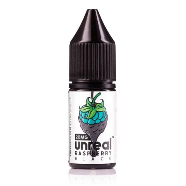 Black Nic Salt E-Liquid by Unreal Raspberry