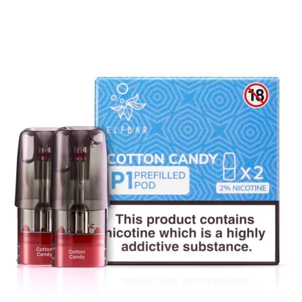 Cotton Candy Prefilled Pods by Elf Bar Mate P1