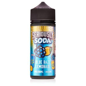 Blue Razz Lemonade Shortfill E-Liquid by Seriously Soda 100ml