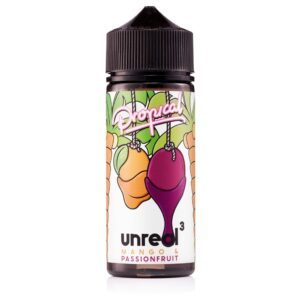 Mango & Passionfruit Shortfill E-Liquid by Unreal 3 100ml