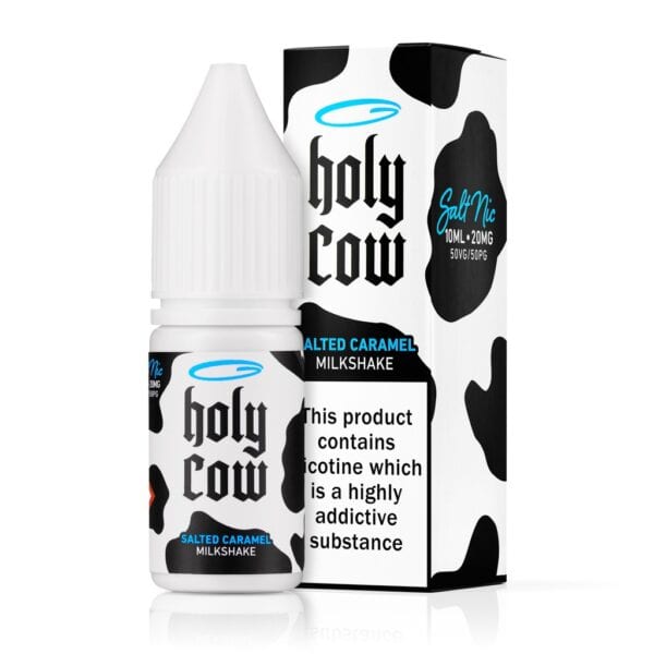 Salted Caramel Milkshake Nic Salt E-Liquid by Holy Cow