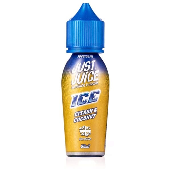 Citron & Coconut Ice Shortfill E-Liquid by Just Juice Ice 50ml