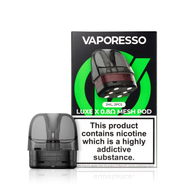 Vaporesso Luxe X Replacement Pods (2 Pack) Vaporesso Luxe X Replacement Pods (2 Pack)