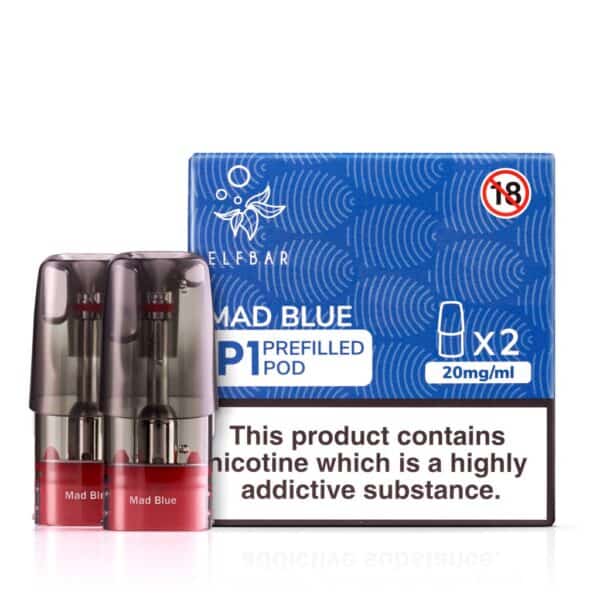 Mad Blue Prefilled Pods by Elf Bar Mate P1