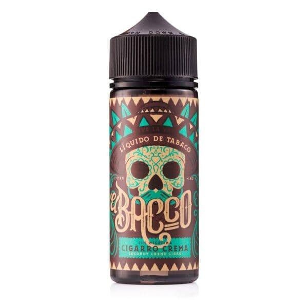 Cigarro Crema Shortfill E-Liquid by El Bacco 100ml