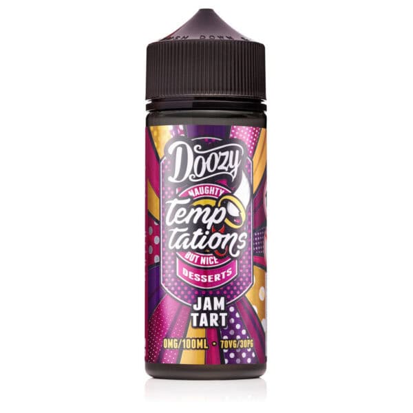 Jam Tart Shortfill E-Liquid by Doozy Temptations 100ml