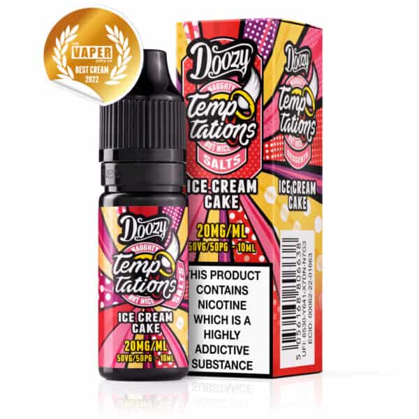 Ice Cream Cake Nic Salt E-Liquid by Doozy Temptations